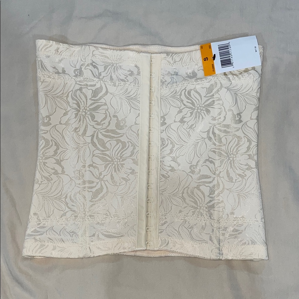 Maidenform Ivory Floral Shapewear Corset